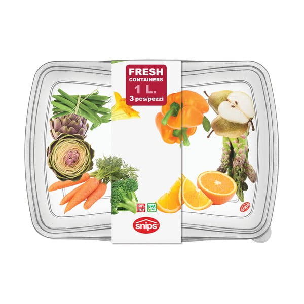 Komplekt 3 Classic toidukarpi, 1 l - Snips-image-4