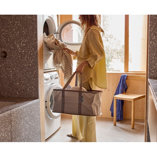 Hall riidest pesukorv, kokkupandav, 35 l Duo - Joseph Joseph-image-2