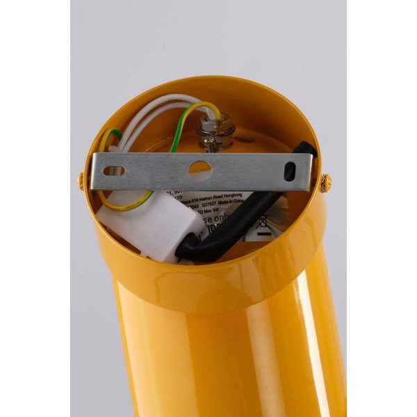 Kollane metallist prožektor painduva struktuuriga/hämardatav ø 10,5 cm Ara - Jotex-image-4