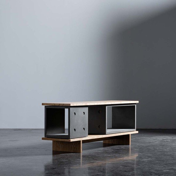 Betoonist kapp , 155 x 58 cm Dice - Lyon Béton-image-1