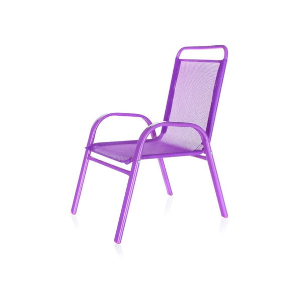 Dětská zahradní židle Kids, fialová