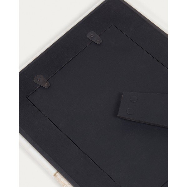 Valge kivist pildiraam 18x23 cm Uria - Kave Home-image-4