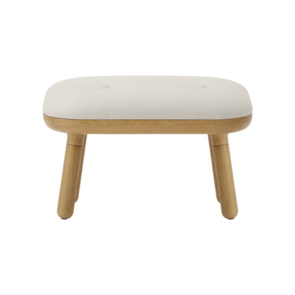 Valge taburet Paff Low - UMAGE-image-1