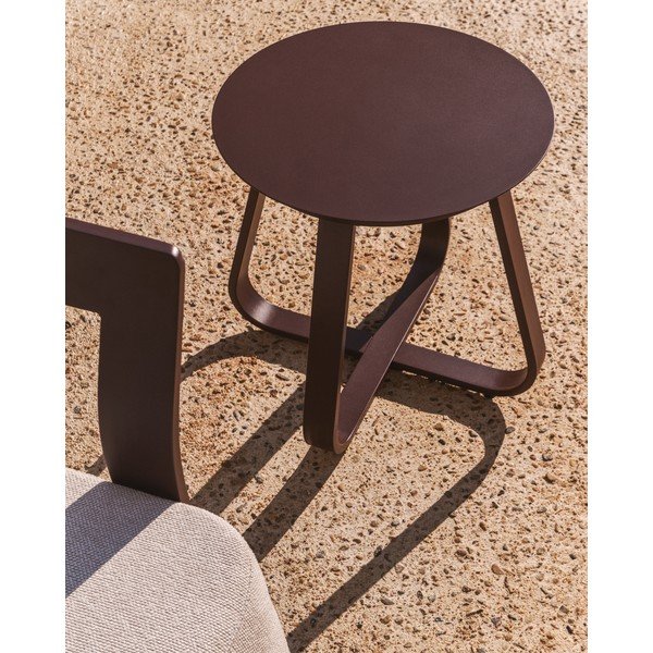 Metallist ümmargune aialaud ø 48 cm Tamaris - Kave Home-image-3