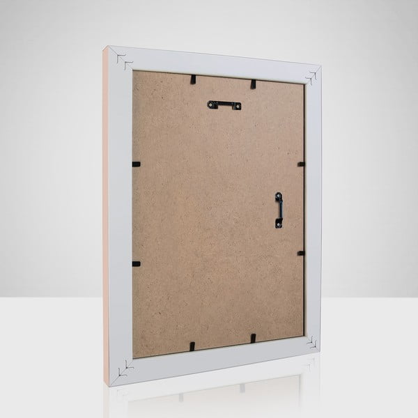 Heleroosa plastmassist seinaraam 34x44 cm-image-1