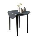 Must kokkupandav söögilaud Quer, ⌀ 92 cm Trento - Støraa