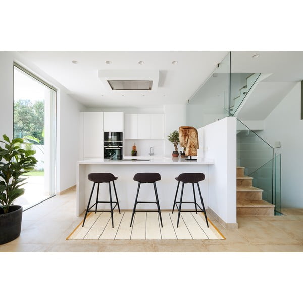 Ookerkollane-kreem sise/välisvaip 140x200 cm Belle Ochre – Pappelina-image-2