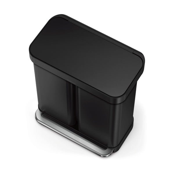 Terasprügikast sorteeritud jäätmete jaoks 58 l - simplehuman-image-2