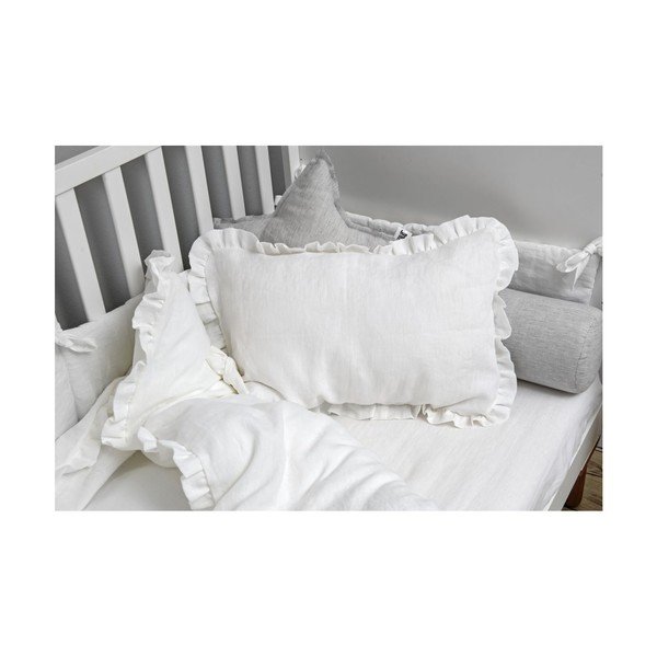 Valge beebipesu lina Lumivalge, 90 x 200 cm - BELLAMY-image-2