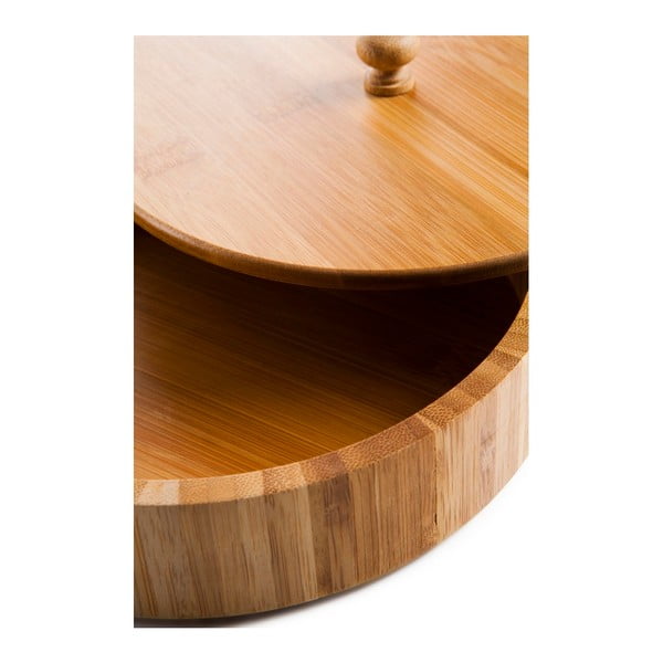 Bambusest kast tortillade hoidmiseks, 20 x 20 cm Pekit - Bambum-image-1