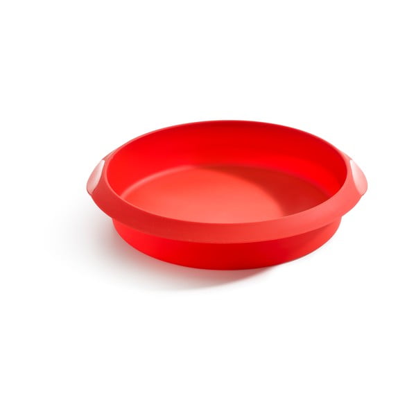 Punane silikoonist küpsetusvorm , ⌀ 26 cm - Lékué