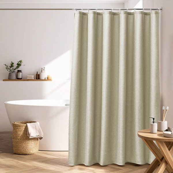 Beež kardin 180x200 cm Miltone - douceur d'intérieur