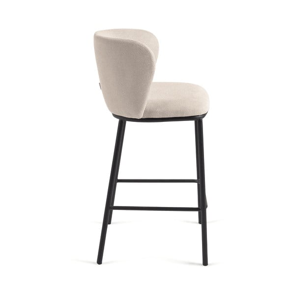 Beež baaritool (istme kõrgus 65 cm) Ciselia - Kave Home-image-2
