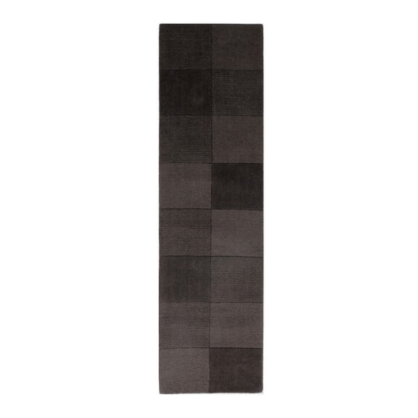 Vlněný běhoun Flair Rugs Sqaures Sansa, 60 x 230 cm