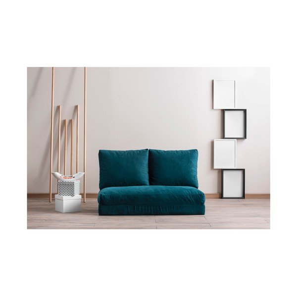 Petrooleumivärvi diivanvoodi 120 cm Taida – Balcab Home-image-1