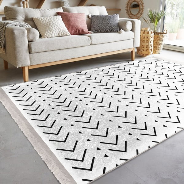 Valge vaip 160x230 cm - Mila Home-image-2