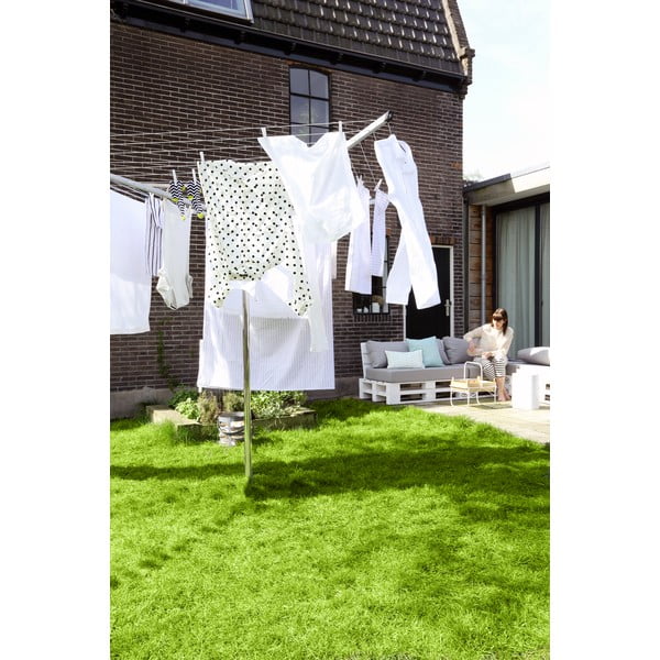 Hõbedane välitingimustes kasutatav pesukuivatusrest 60m Topspinner - Brabantia-image-3