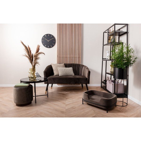 Beeži ja valge puuvillane võrkpadi, 45 x 45 cm Mixed Natural - PT LIVING-image-1