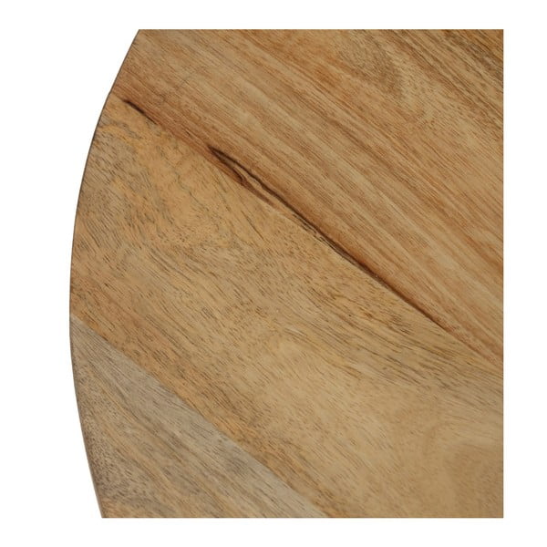 Ümmargune mangopuidust diivanilaud ø 60 cm Mao - Ixia-image-4
