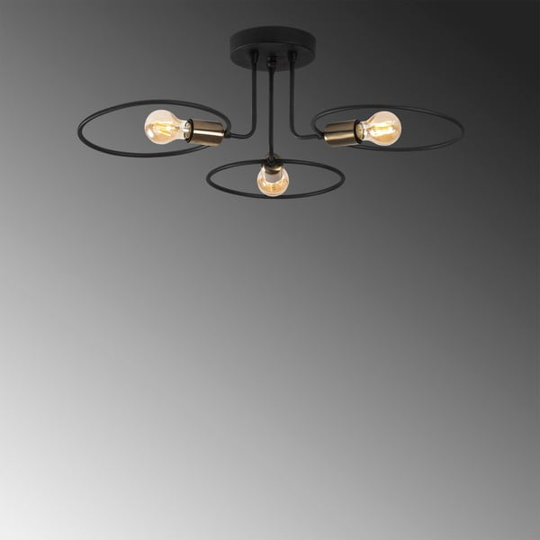 Must laevalgusti Circle - Opviq lights-image-3