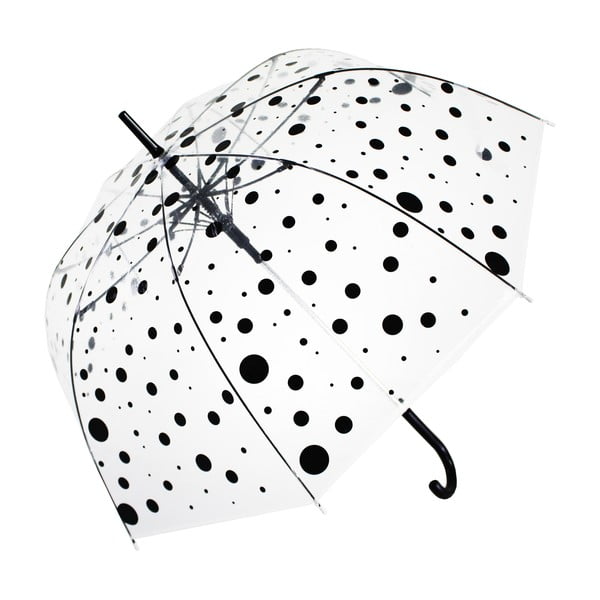 Deštník Blooms of London Black Polka Dot