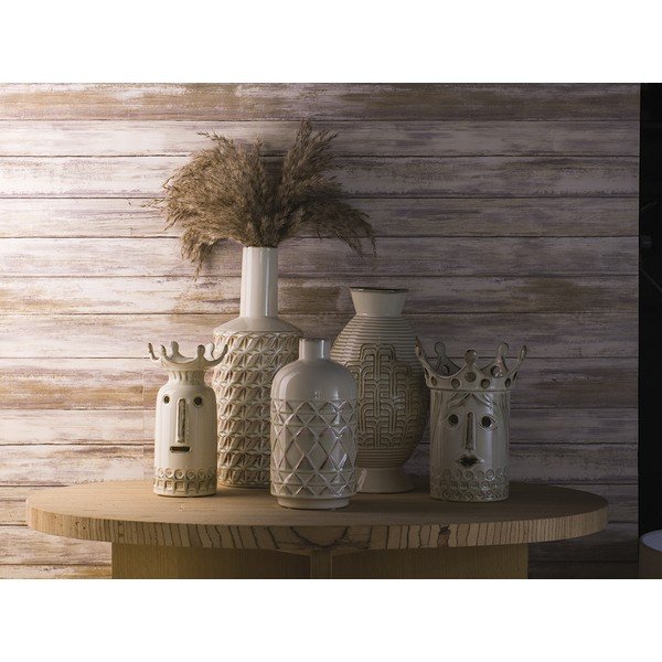 Kreem keraamiline vaas Inlay - Villa Altachiara-image-2