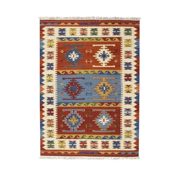 Ručně tkaný koberec Kilim Classic 10 D Mix, 95x155 cm