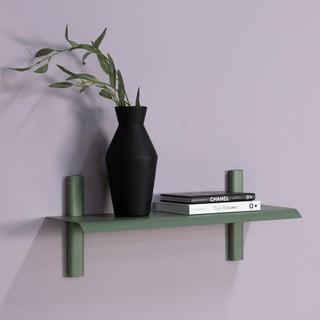 Roheline-hall metallist riiul 60 cm Hola - Spinder Design