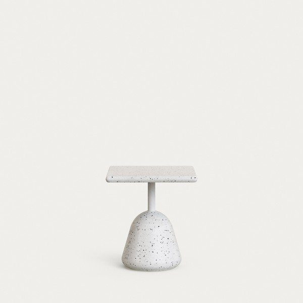 Terrazzo pealispinnaga aiakohvilaud 44x44 cm Saura - Kave Home-image-1