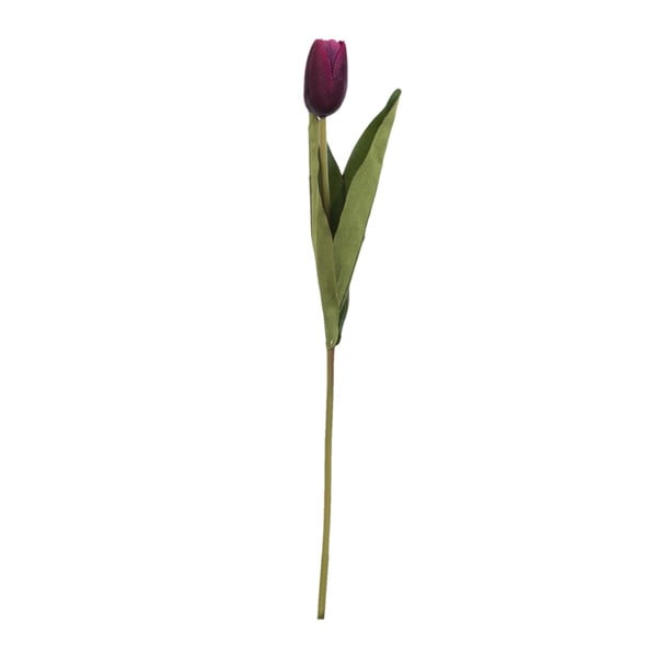 Dekorativní fialový tulipán Clayre & Eef
