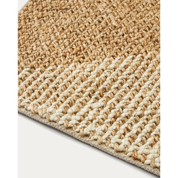 Beež-kreem džuudist vaip 160x230 cm Maelan - Kave Home-image-4