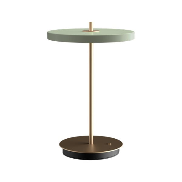 Heleroheline timmitav LED laualamp metallvarjundiga (kõrgus 31 cm) Asteria Move - UMAGE