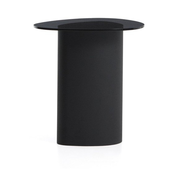Klaasist pealispinnaga abilaud 47x48 cm Olir - Kave Home