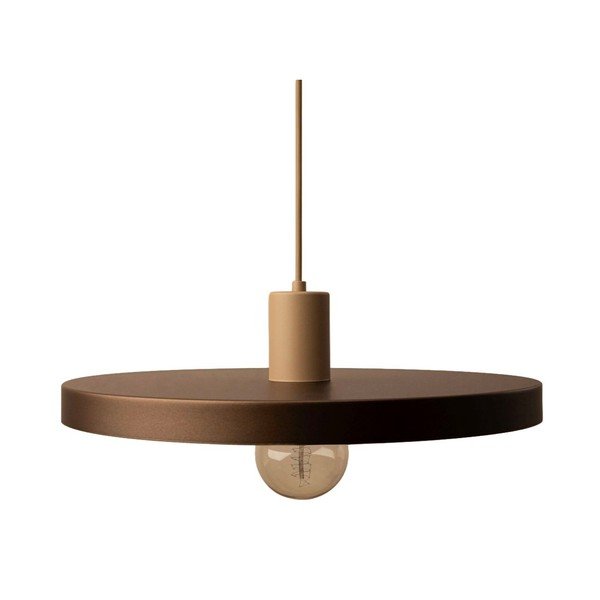 Helepruun metallist ripplamp ø 40 cm Ori - Micadoni