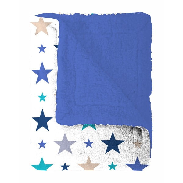 Dětský pléd Home Collection Starry blue, modré hvězdičky, 130x170 cm