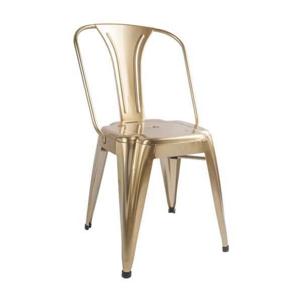 Židle v bronzové barvě Leitmotiv Dazzle