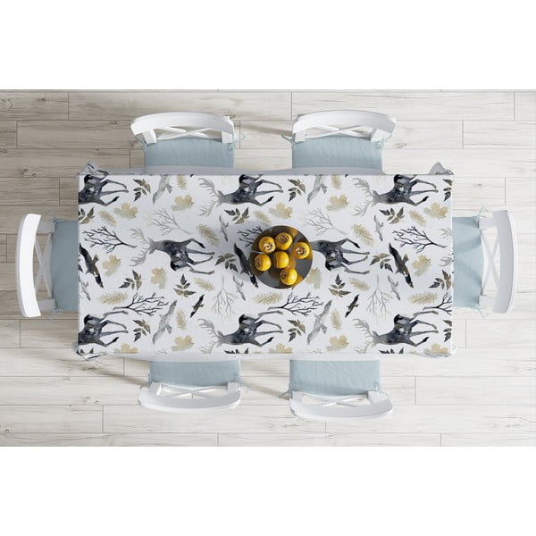 Jõululaudlina puuvillase seguga Winter Forest, 140 x 180 cm Christmas - Minimalist Cushion Covers-image-1