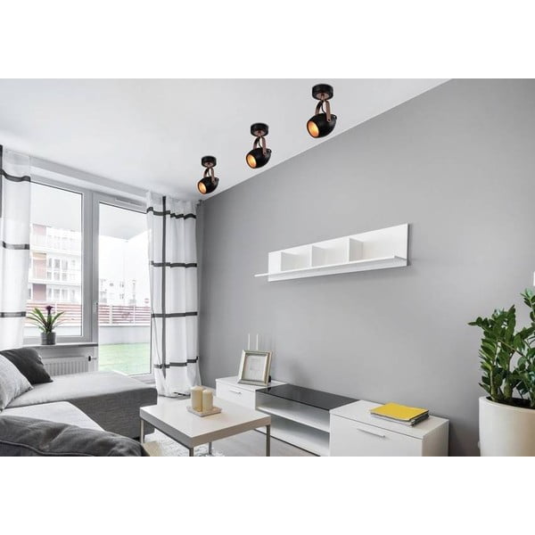 Must metallist seinalamp Anica - Candellux Lighting-image-1