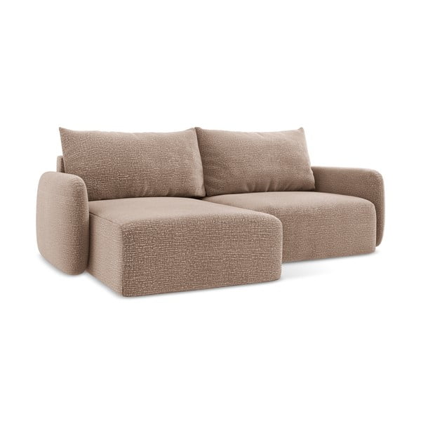 Helepruun diivanvoodi hoiunurgaga diivan (vasakpoolne nurk) Kalena - Makamii-image-1