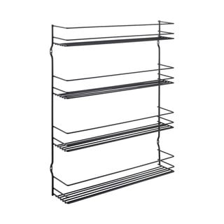 Seinale kinnitatav roostevabast terasest maitseainete riiul - Metaltex