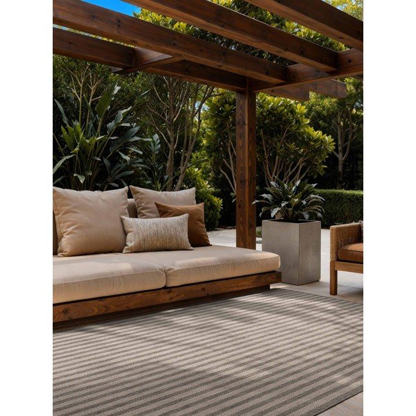 Hall/kreemikas sise- ja õuevaip 160x230 cm Haringey Linley - Ted Baker-image-1