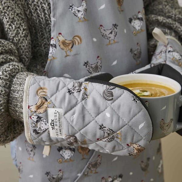 Puuvillased pajakindad 2tk komplektis Hen House - Cooksmart ®-image-2