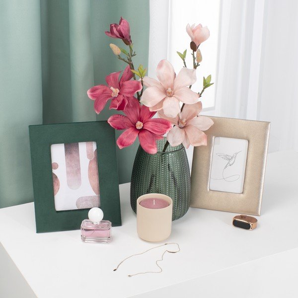 Kunstlilled 10tk komplektis (kõrgus 69 cm) Magnolia - Restilo-image-1