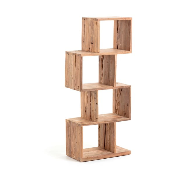 Tiikpuidust raamaturiiul 55x132x30 cm Aroba - Kave Home-image-2