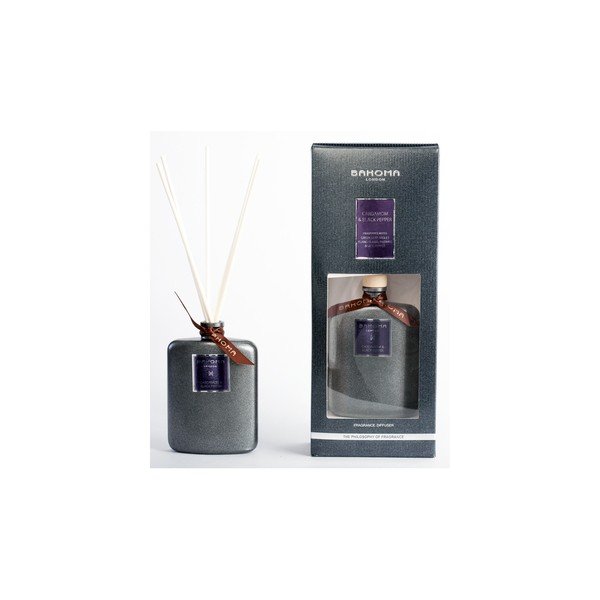 Difuzér s vůní kardamonu a černého pepře Bahoma London, 100 ml