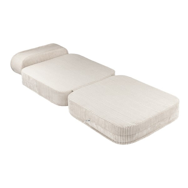 Kreem velvetist laste tugitool Flip - Wigiwama-image-2