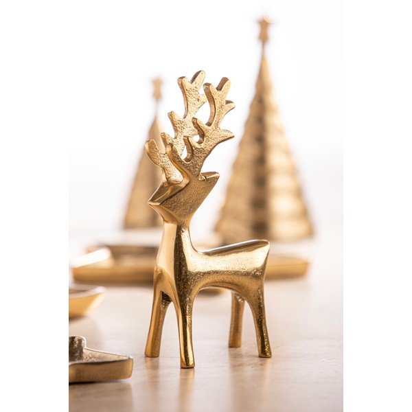 Metallist jõulukujuke (kõrgus 11 cm) Noelle Reindeer - Ladelle-image-2