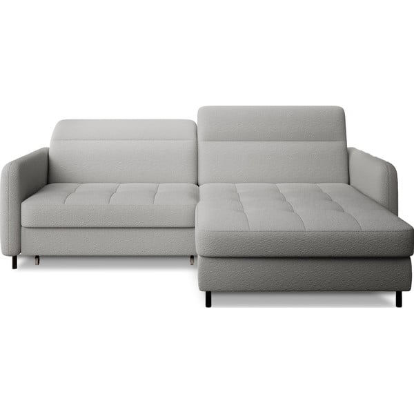 Hall bouclé-kangast lahtikäiv/sahtliga nurgadiivan (parem nurk/lamamisosaga) Gomsi – ELTAP