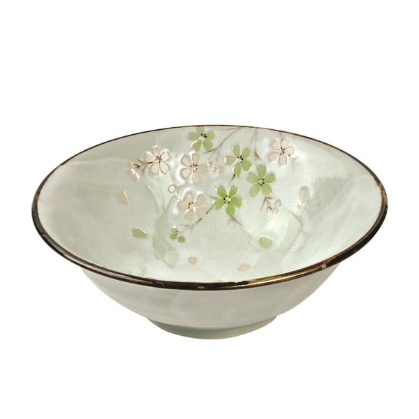 Porcelánová miska Tokyo Design Studio Green Cosmos, 800 ml
