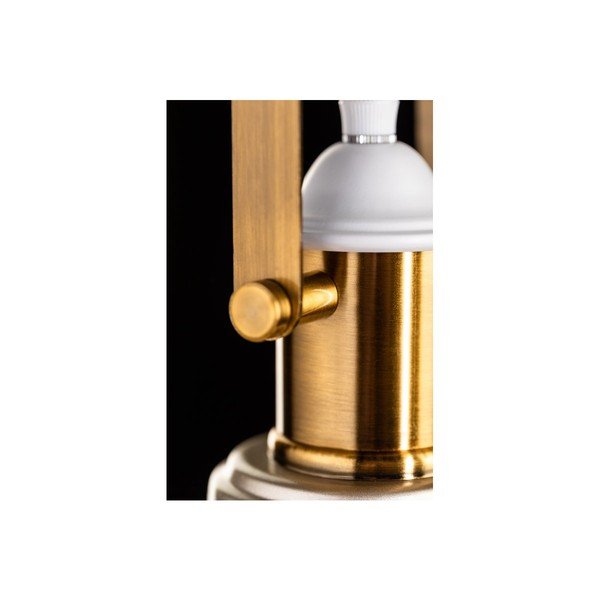 Hõbedane rippvalgusti metallist varjuga ø 22 cm Zenit - GTV-image-3